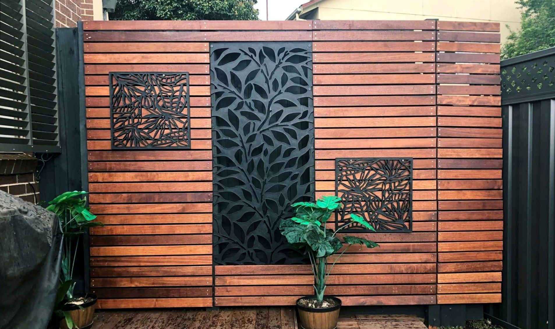 Pergola privacy screen Bunnings community