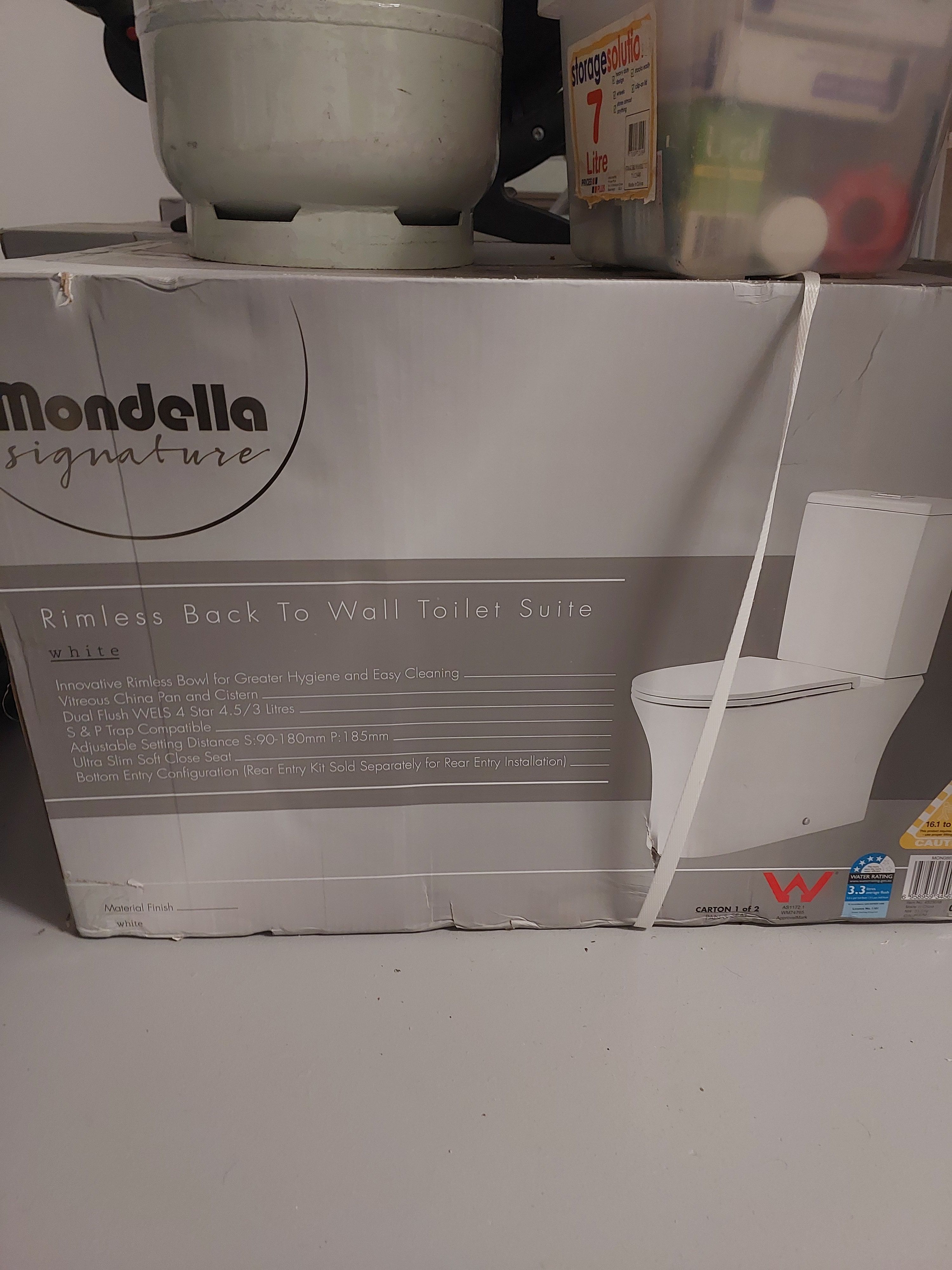 Solved How to fix toilet cistern to wall? Bunnings community