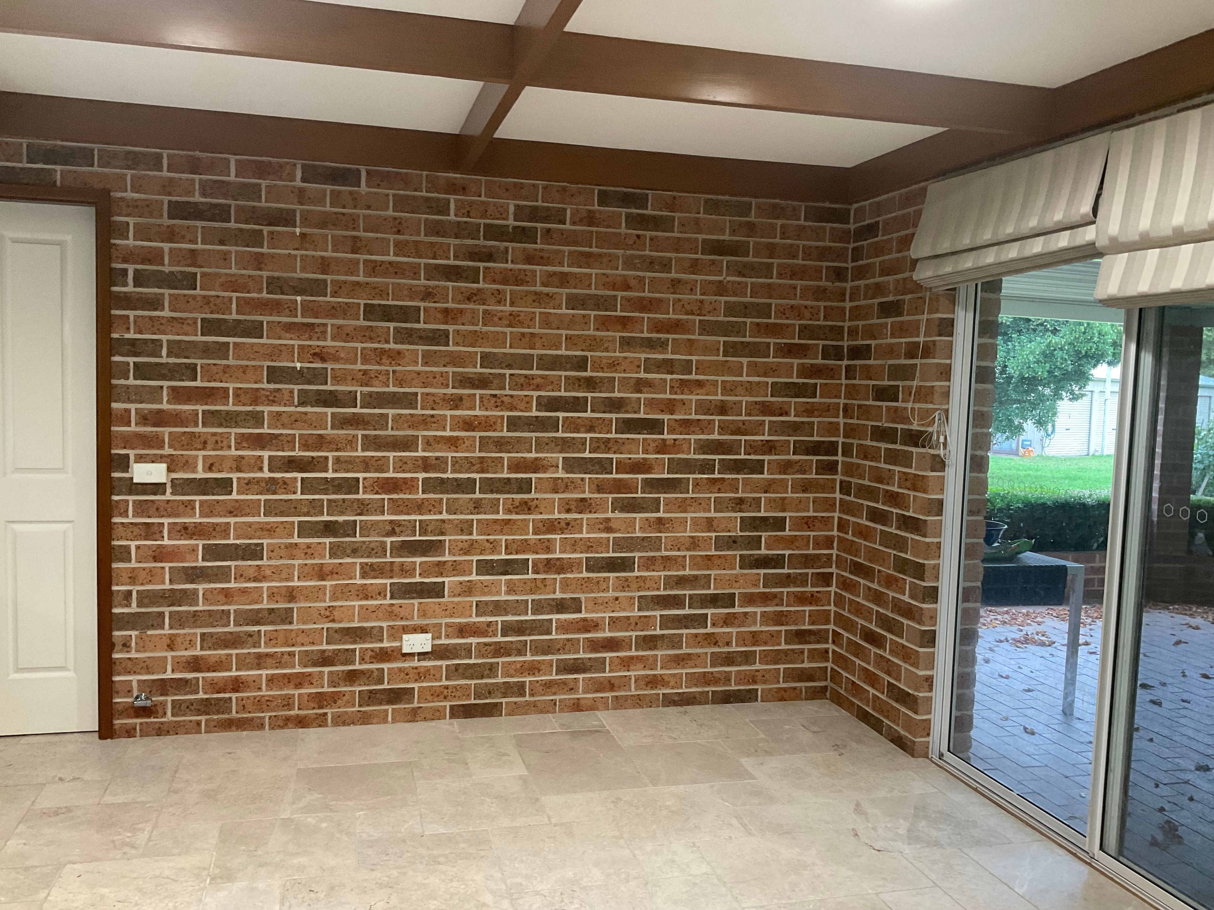 Solved Should I paint or Gyprock internal brick... Bunnings