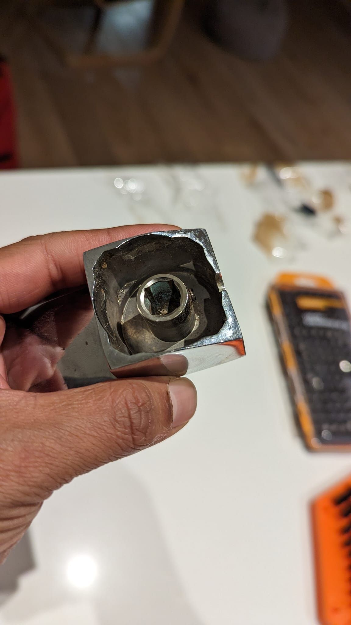 Wall mounted mixer tap falls off grub Bunnings community