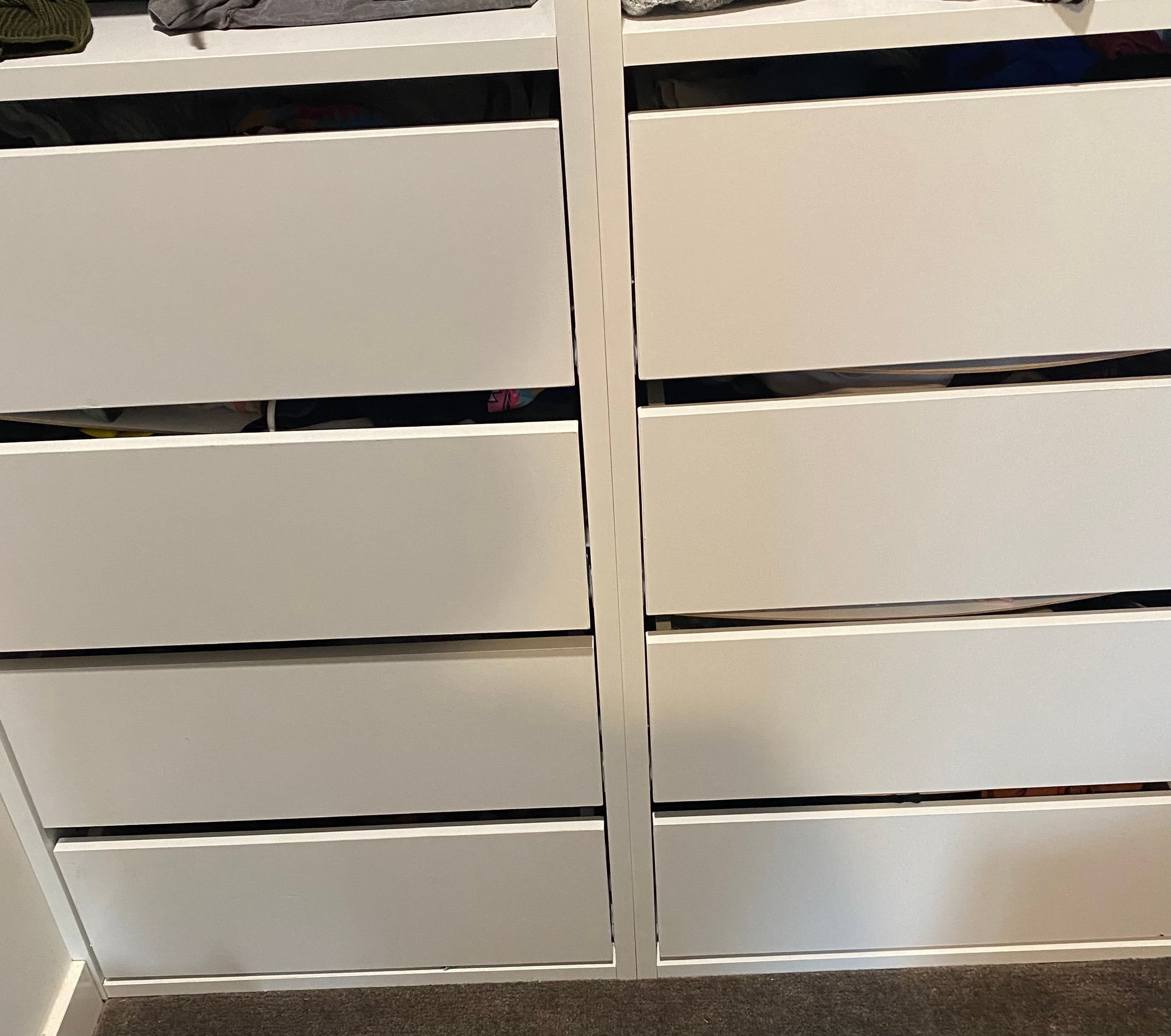 How to fix sagging bottoms on drawers? Bunnings community