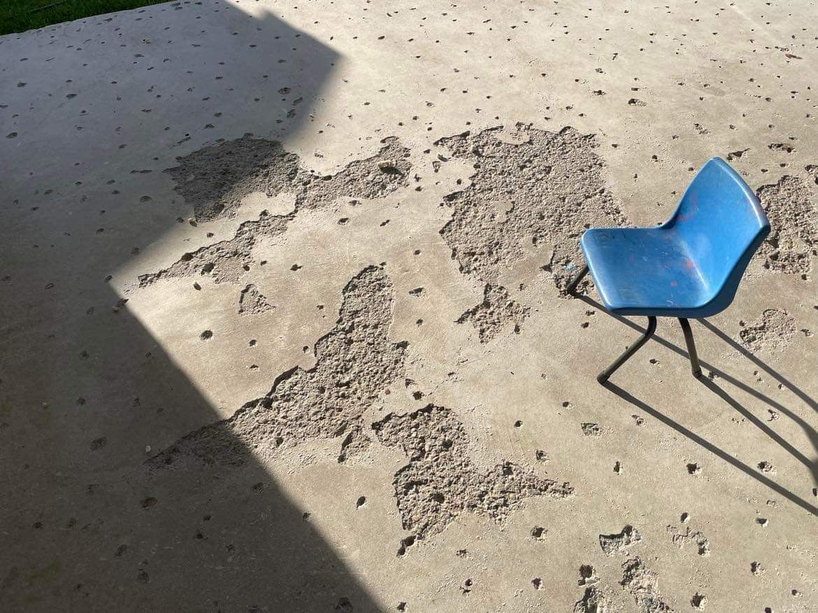 How to patch concrete? Bunnings community