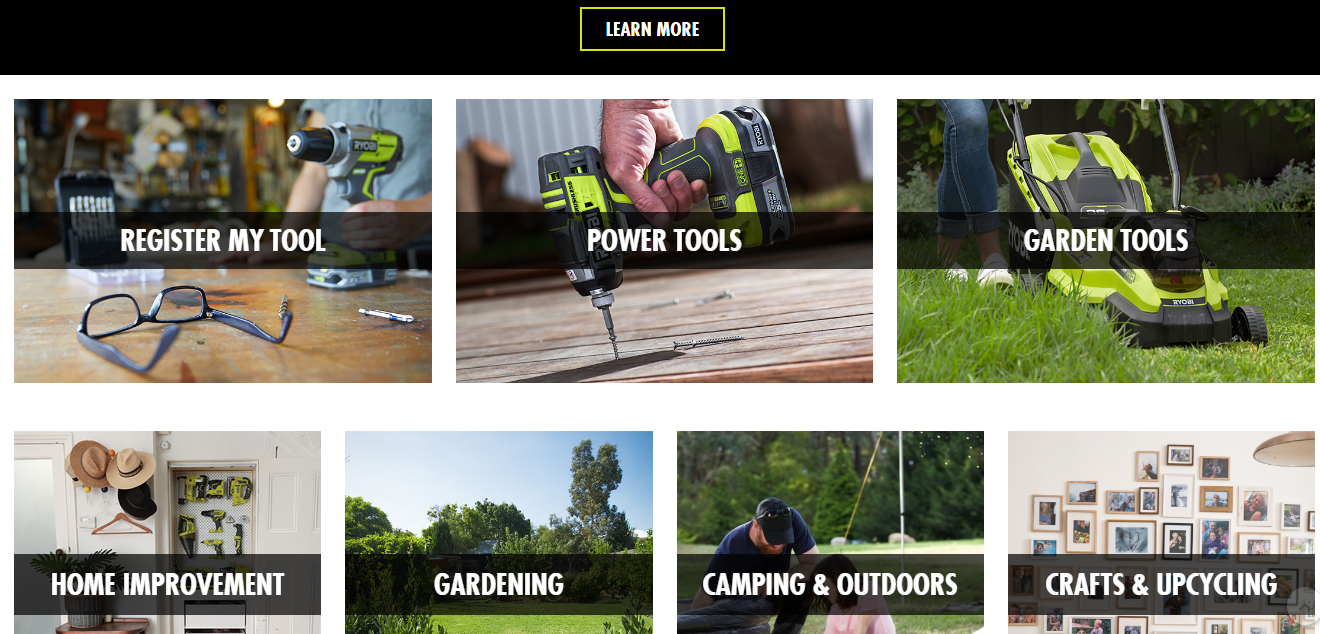 How do you register your Ryobi tools? Page 6 Bunnings