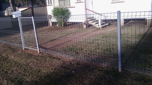 Fence in front of home 2.