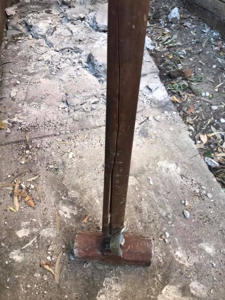 Sledgehammer handle repair Bunnings community
