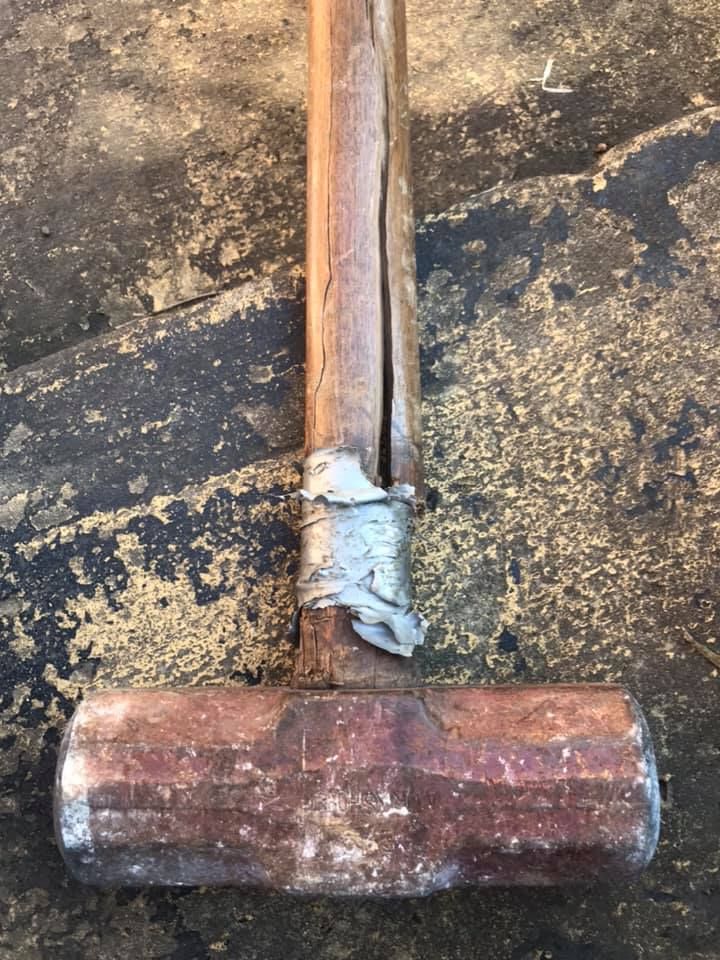 Sledgehammer handle repair Bunnings community