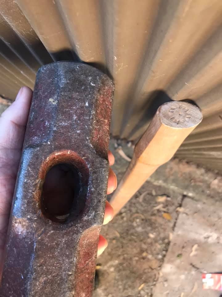 Sledgehammer handle repair Bunnings community