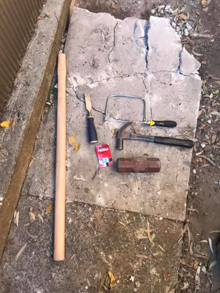 Sledgehammer handle repair Bunnings community