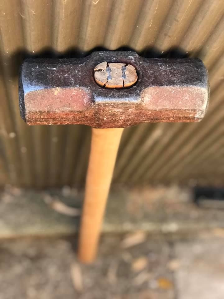 Sledgehammer handle repair Bunnings community