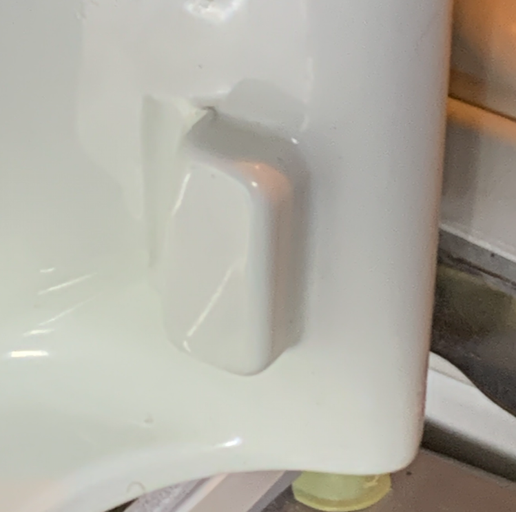 How can I fix moulding on fridge door th... Bunnings community