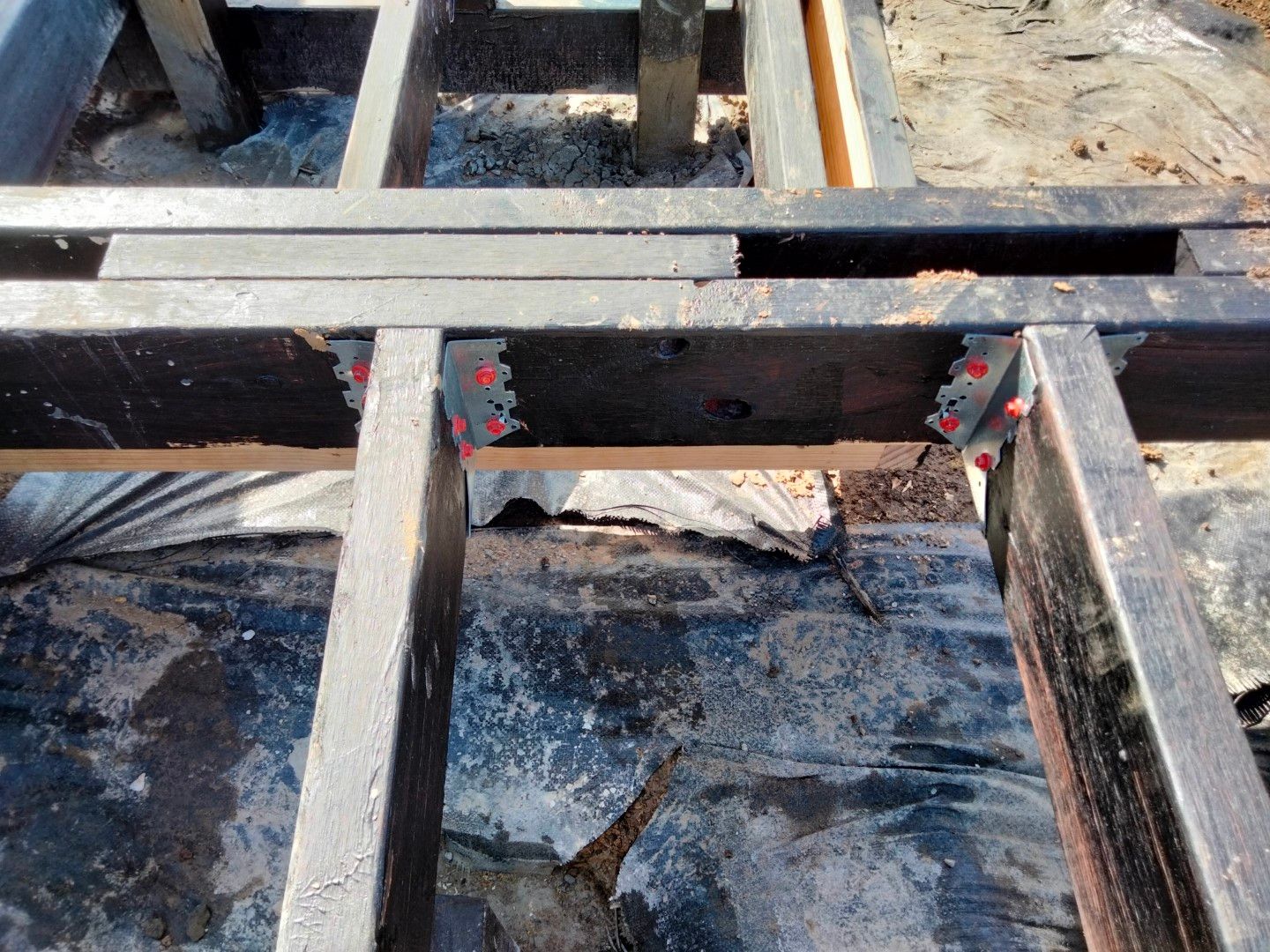 Lowlevel Ekodeck build with prefab perg... Bunnings community