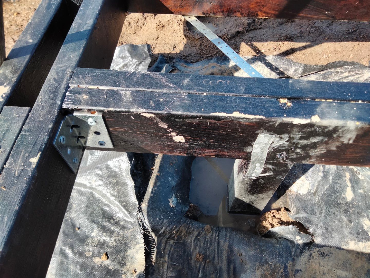 Lowlevel Ekodeck build with prefab perg... Bunnings community