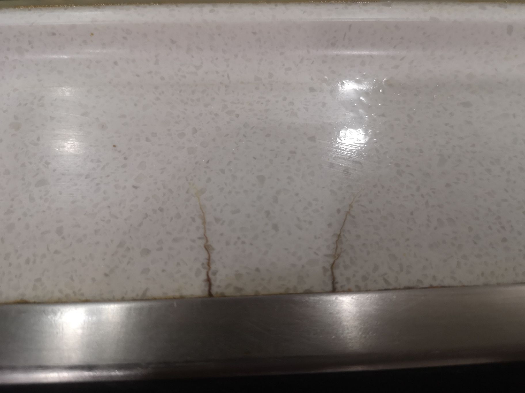 How to fix benchtop cracks around cookto... Bunnings community