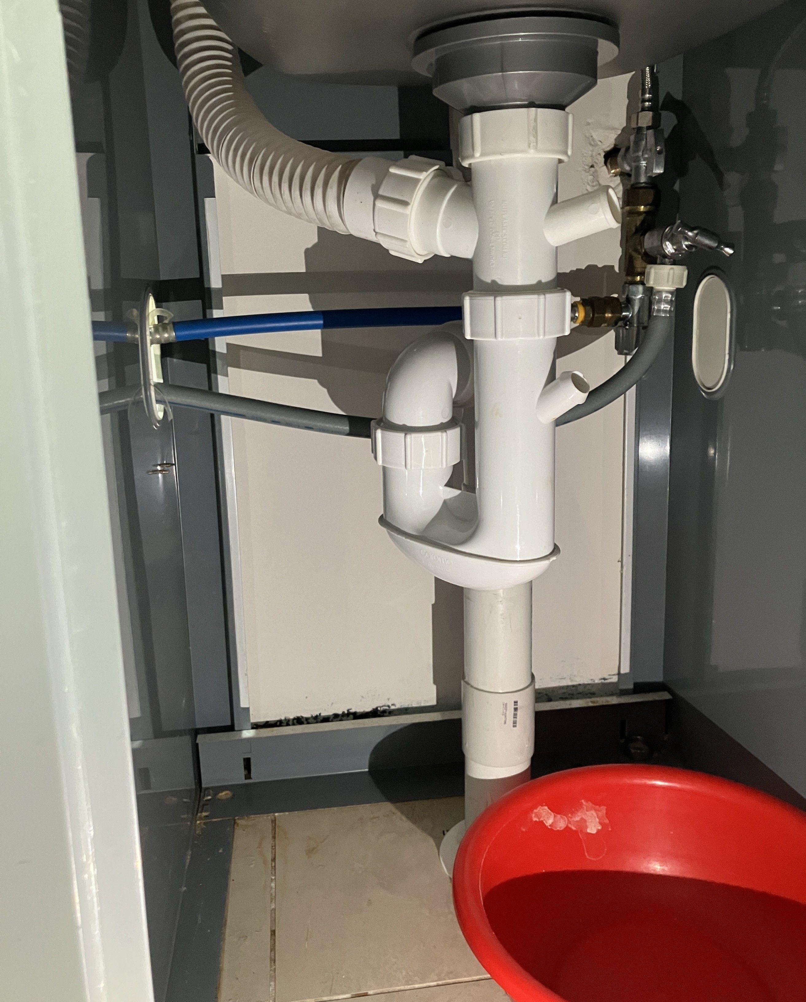 How to stop laundry waste pipe leaking? Bunnings community