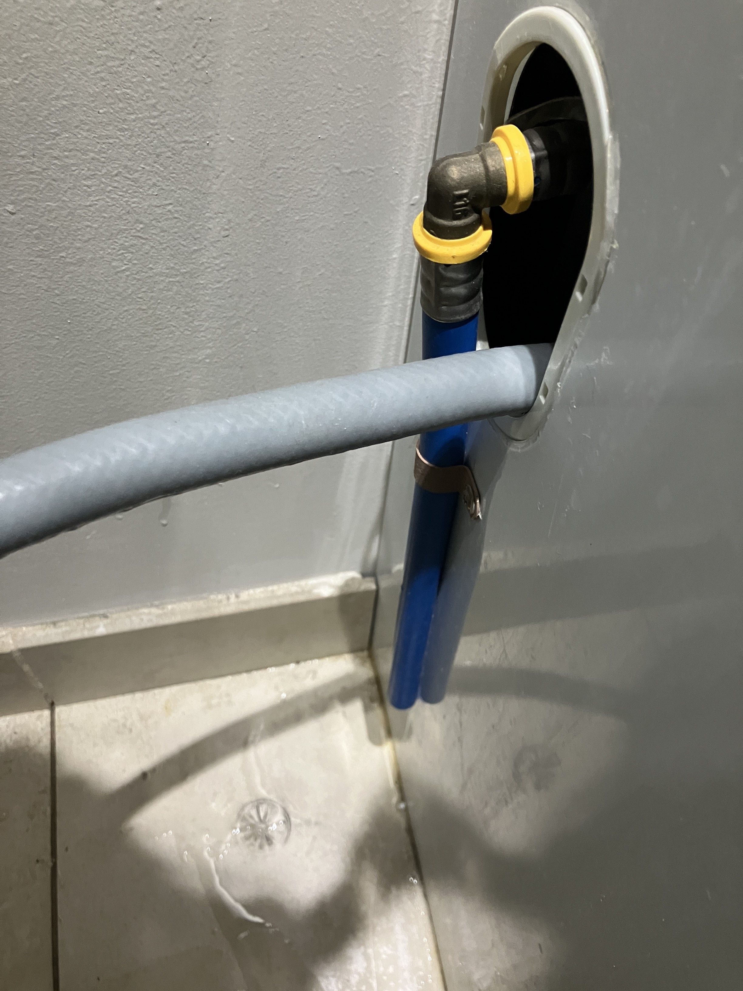 How to stop laundry waste pipe leaking? Bunnings community