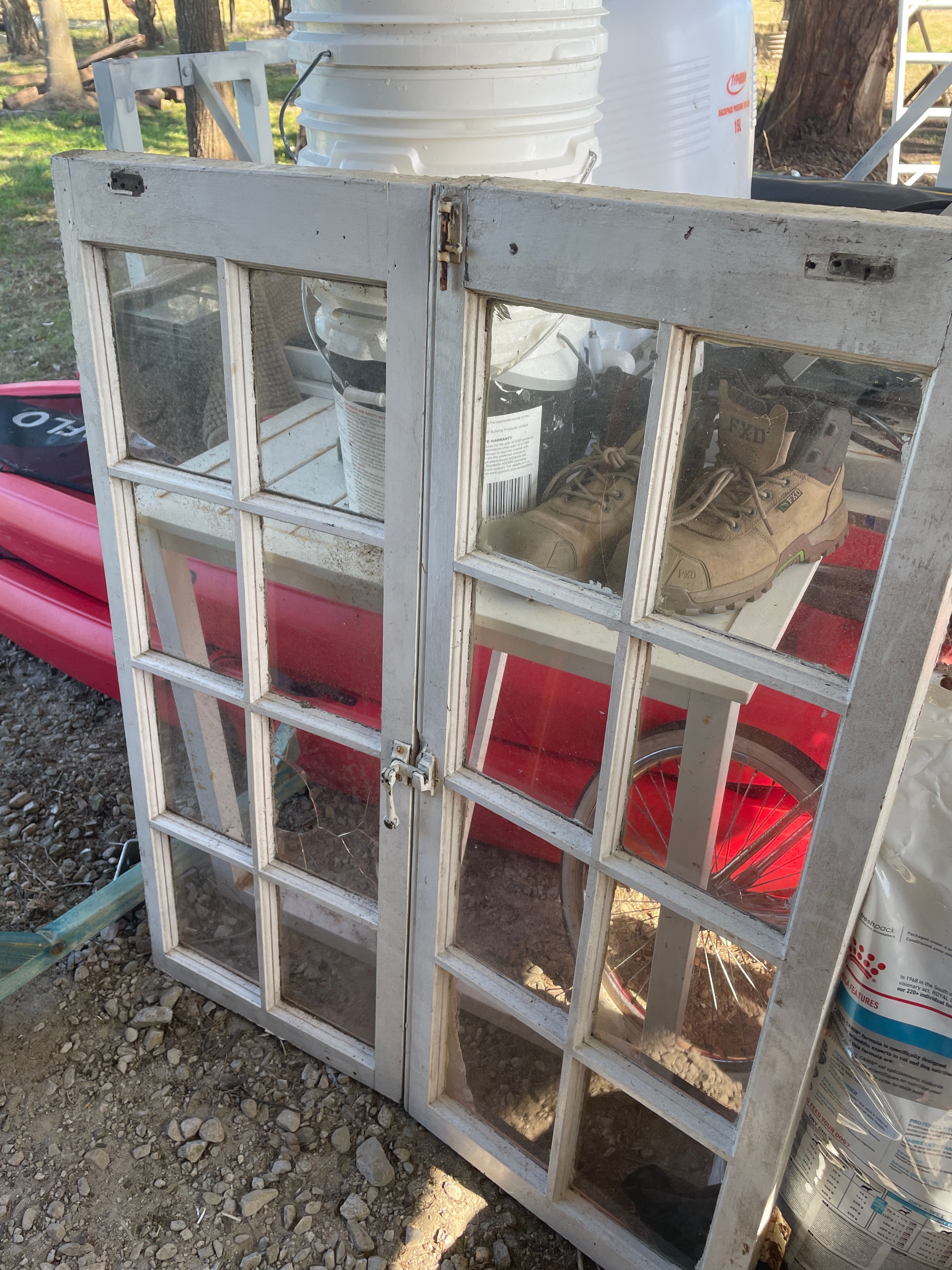 How do I make a frame for old casement w... Bunnings community