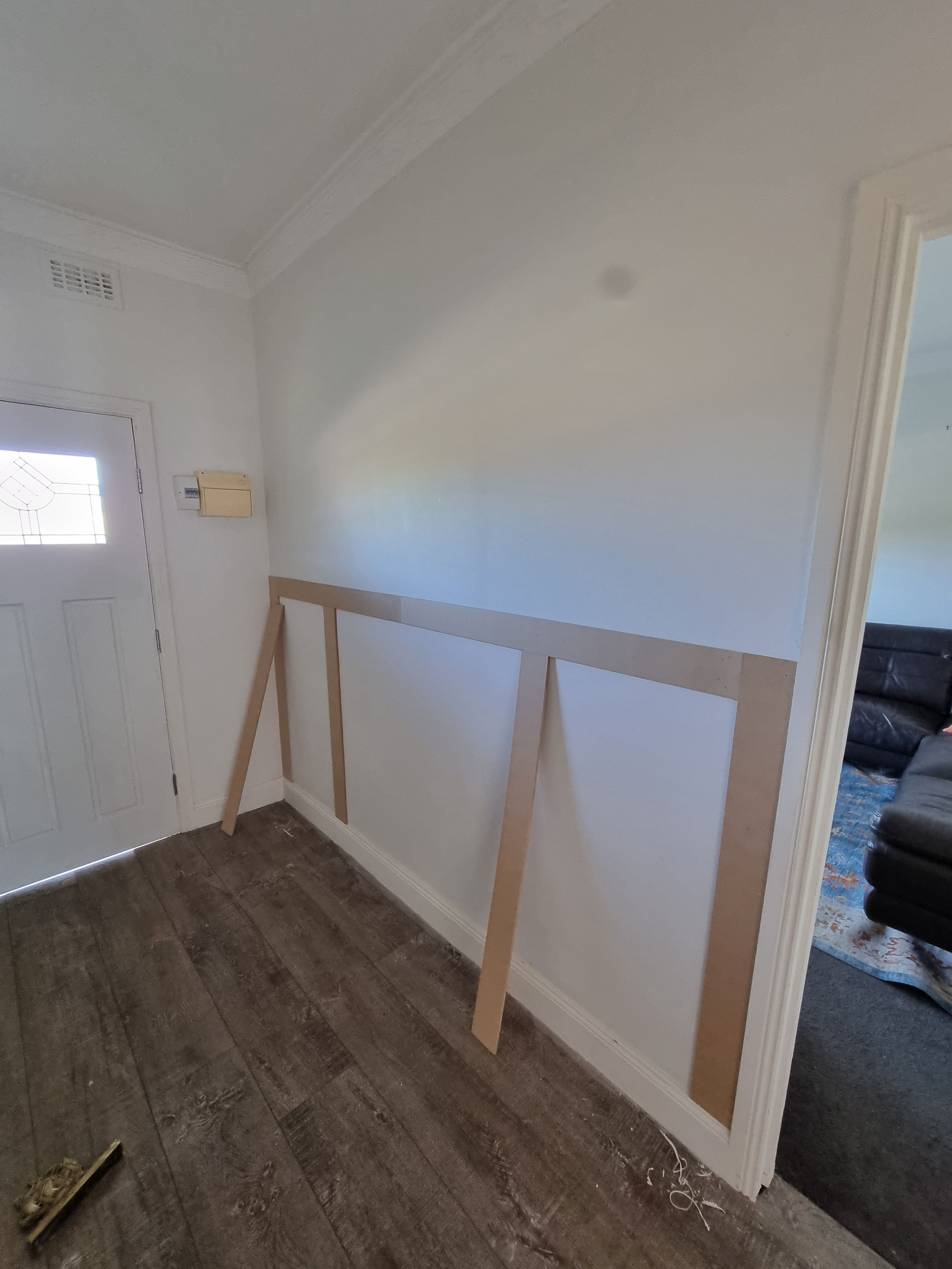 Board and batten feature walls Bunnings community