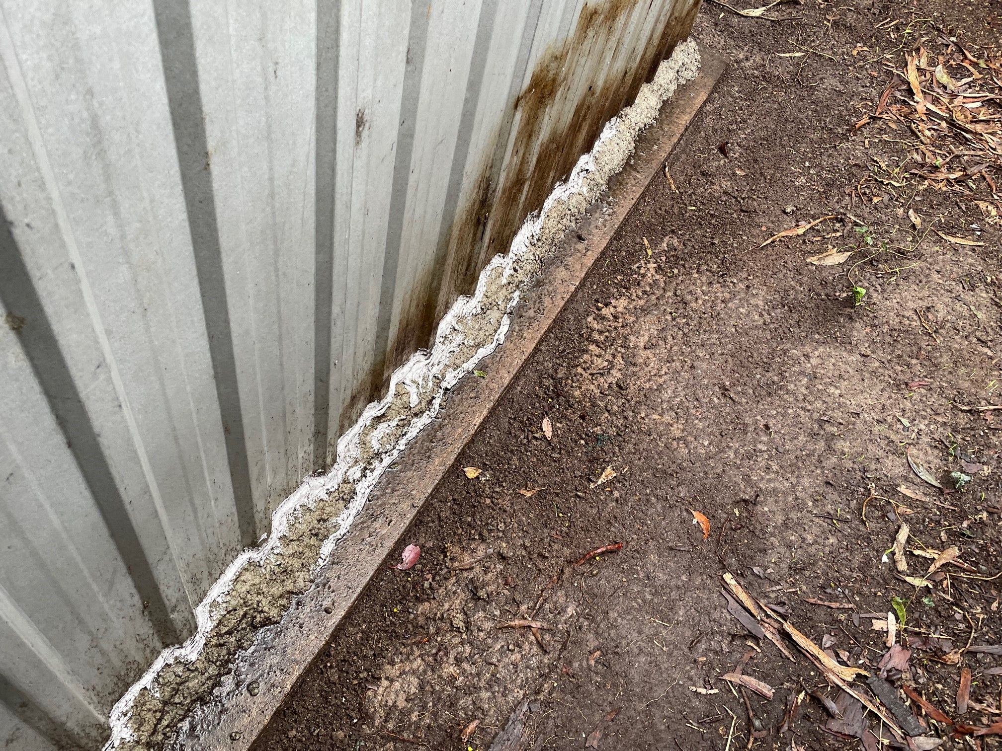 How to seal the bottom of shed walls? Bunnings community