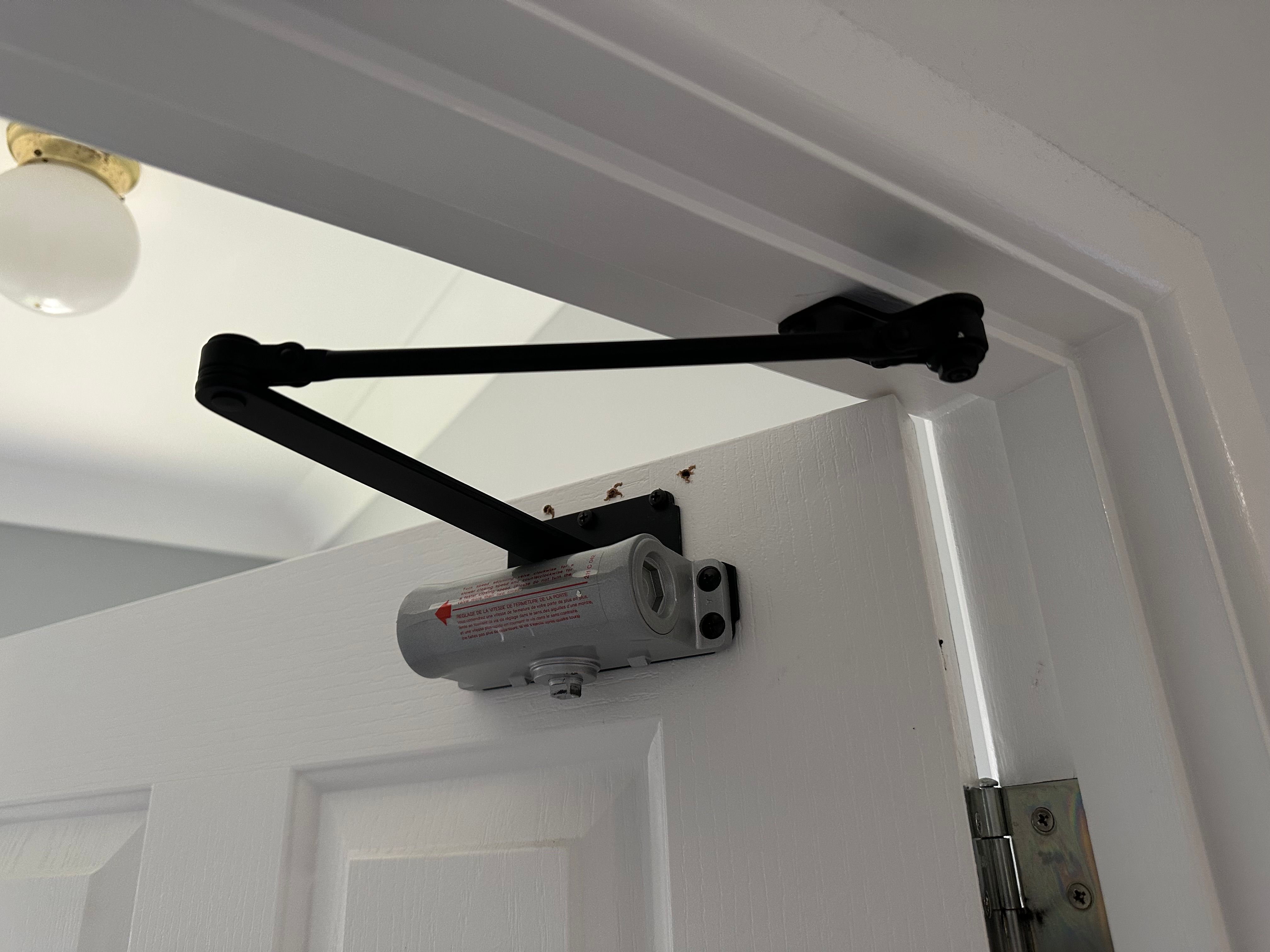 How to install Ryobi door closer? Bunnings community