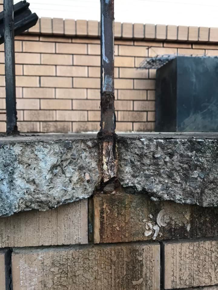 How to fix patio concrete crack and stee... Bunnings community