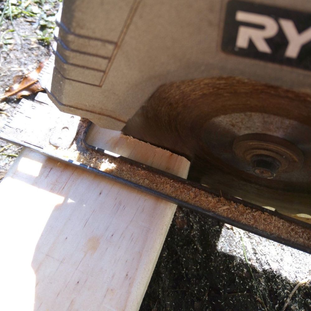 2.2 Cutting timber frame to length.jpg