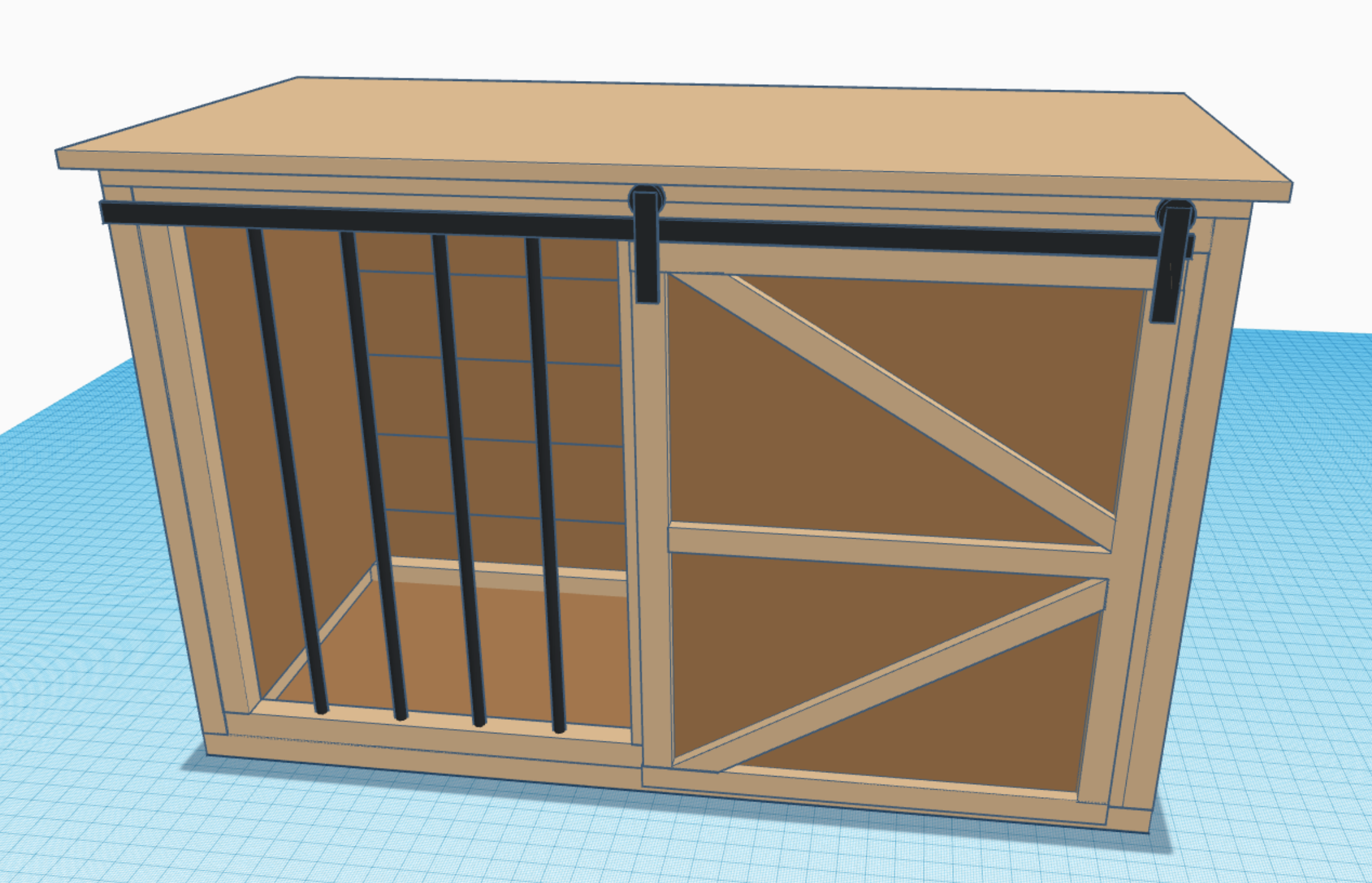 Dog crate buffet Bunnings community