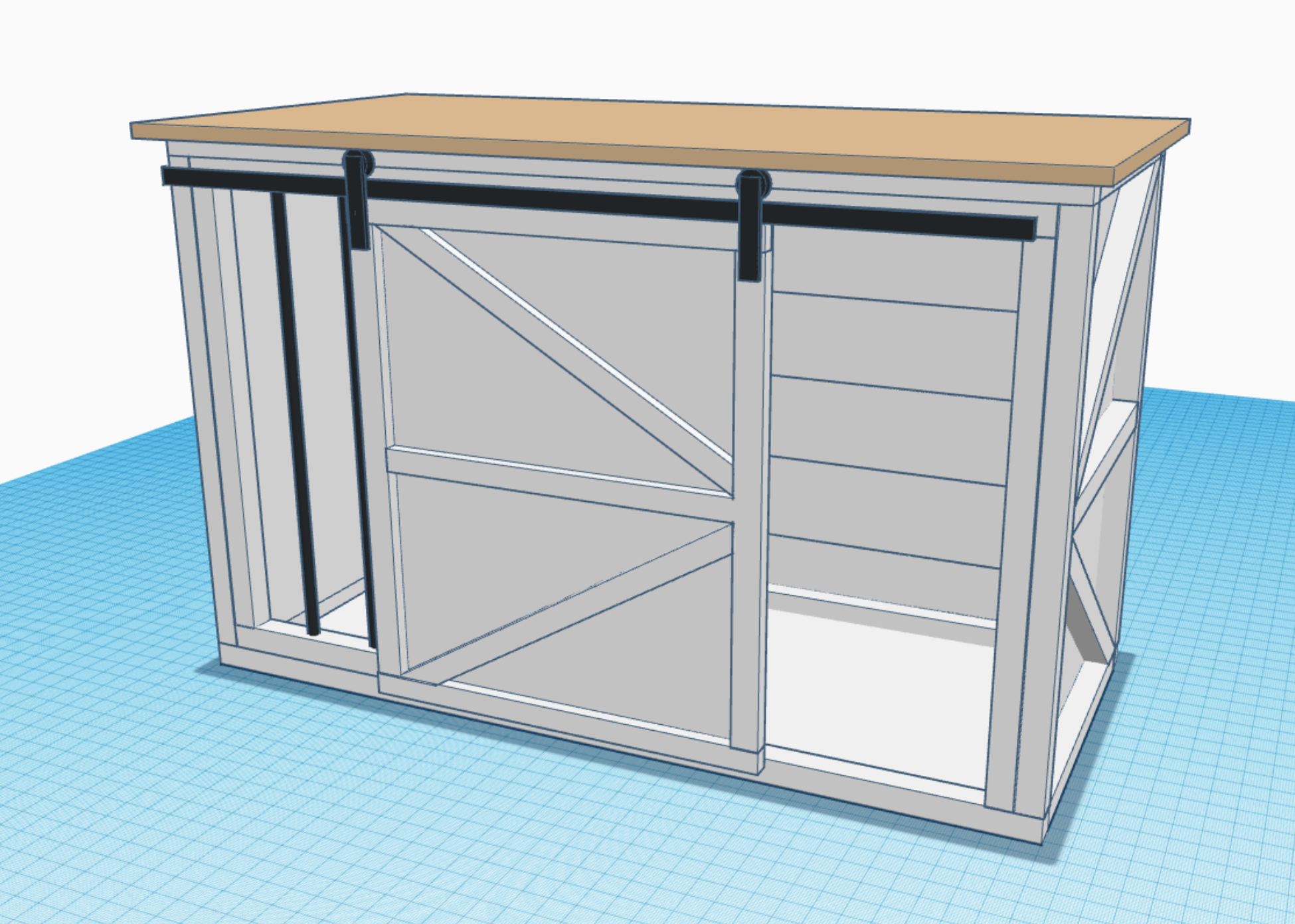 Dog crate buffet Bunnings community