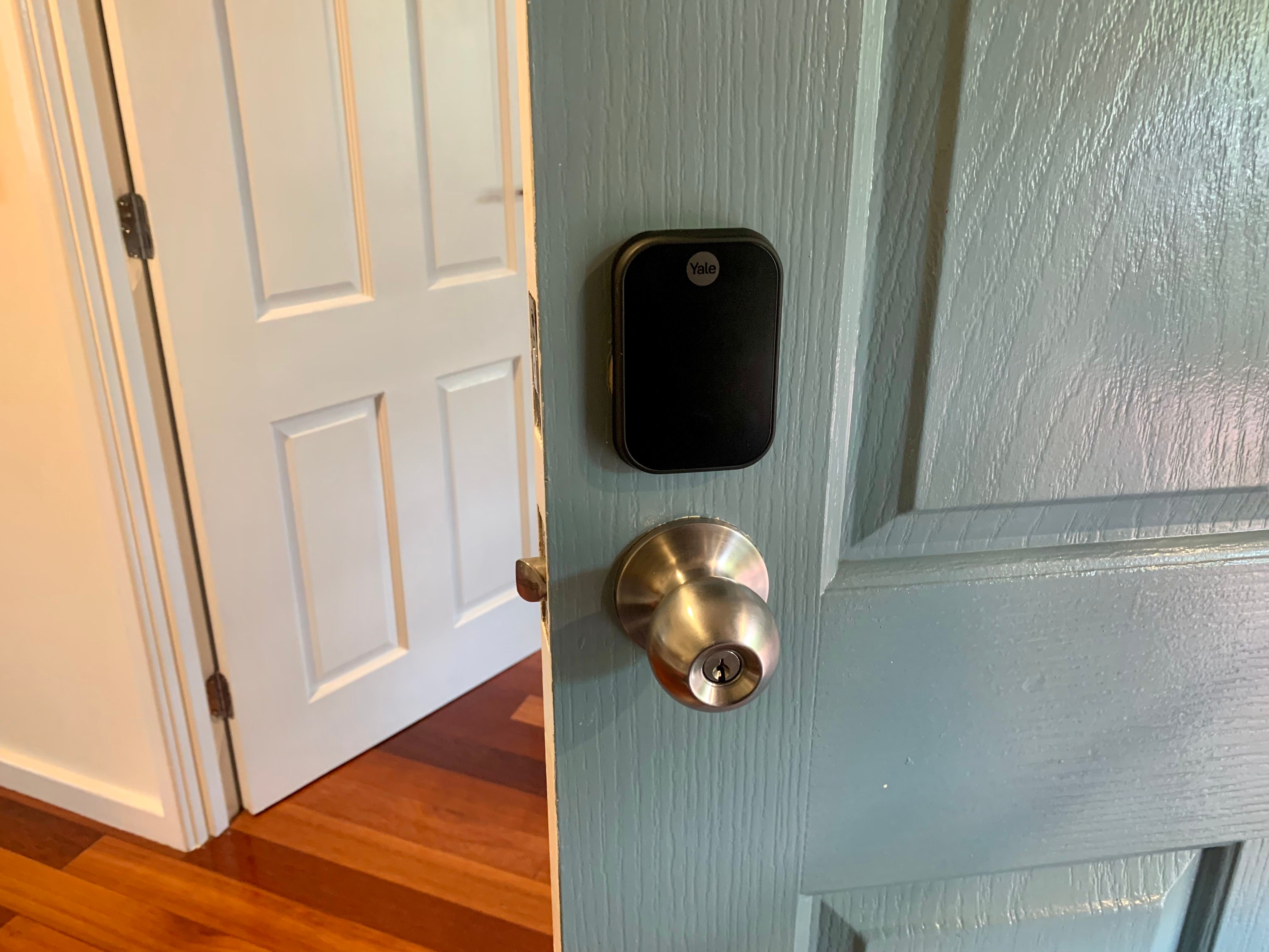 Smart front door lock installation Bunnings community