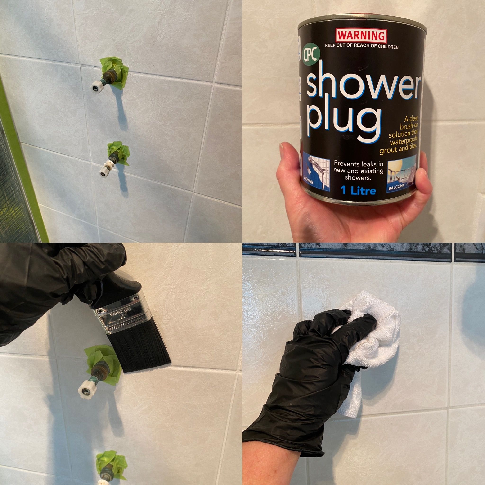 Solved How can we regrout our shower? Bunnings community