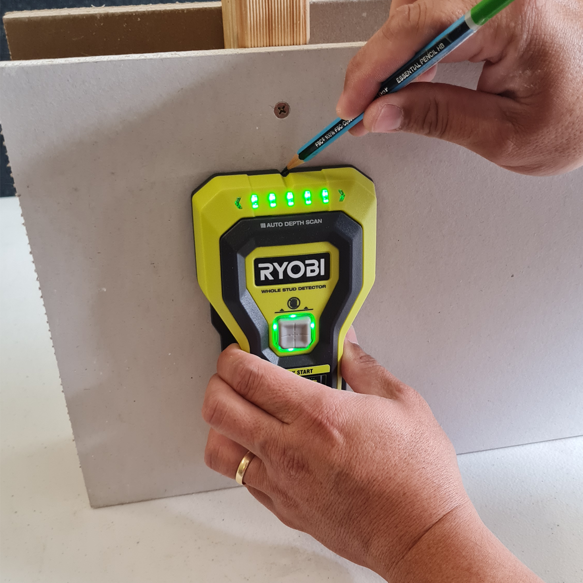 How to use a stud finder Bunnings community