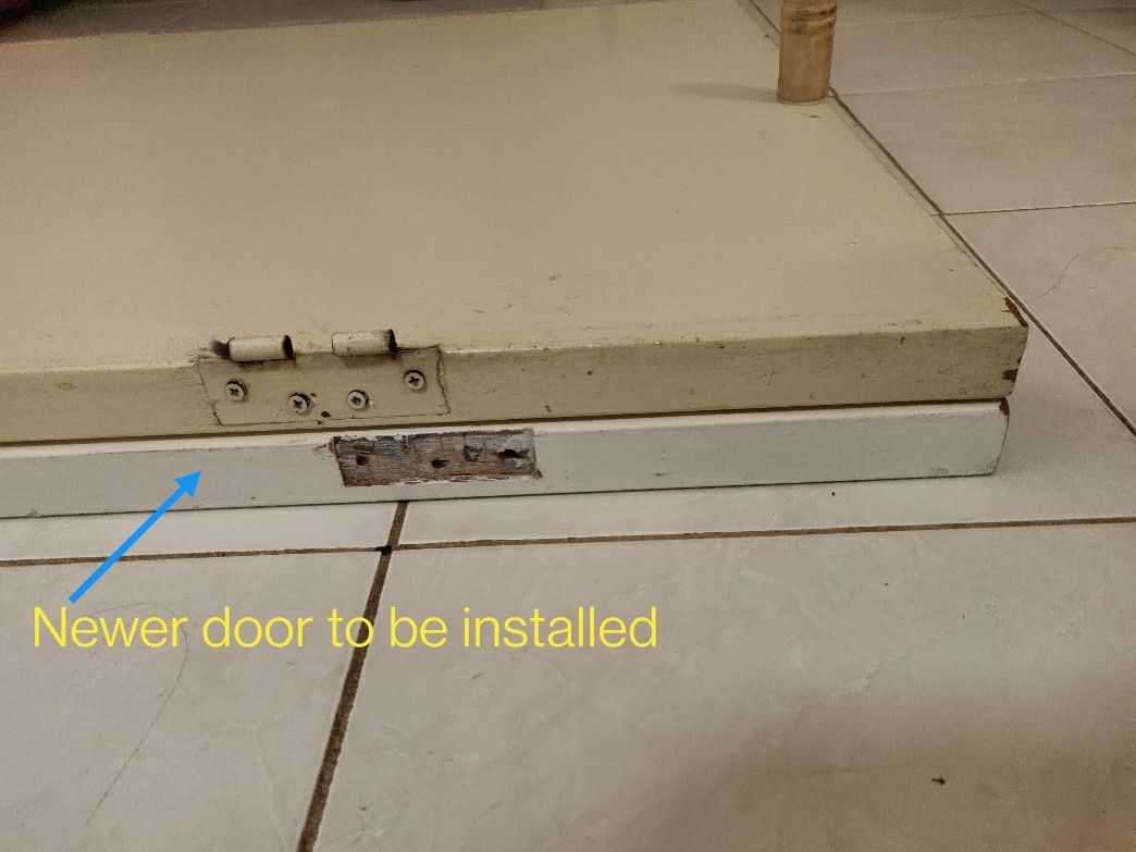 How to repair large hole in door? Page 2 Bunnings community