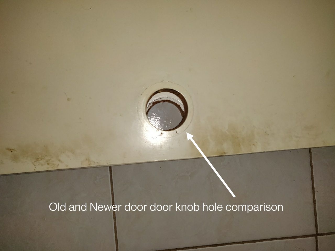 How to repair large hole in door? Bunnings community
