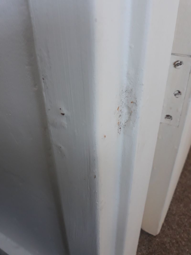How to paint rusty metal door frames? Bunnings community