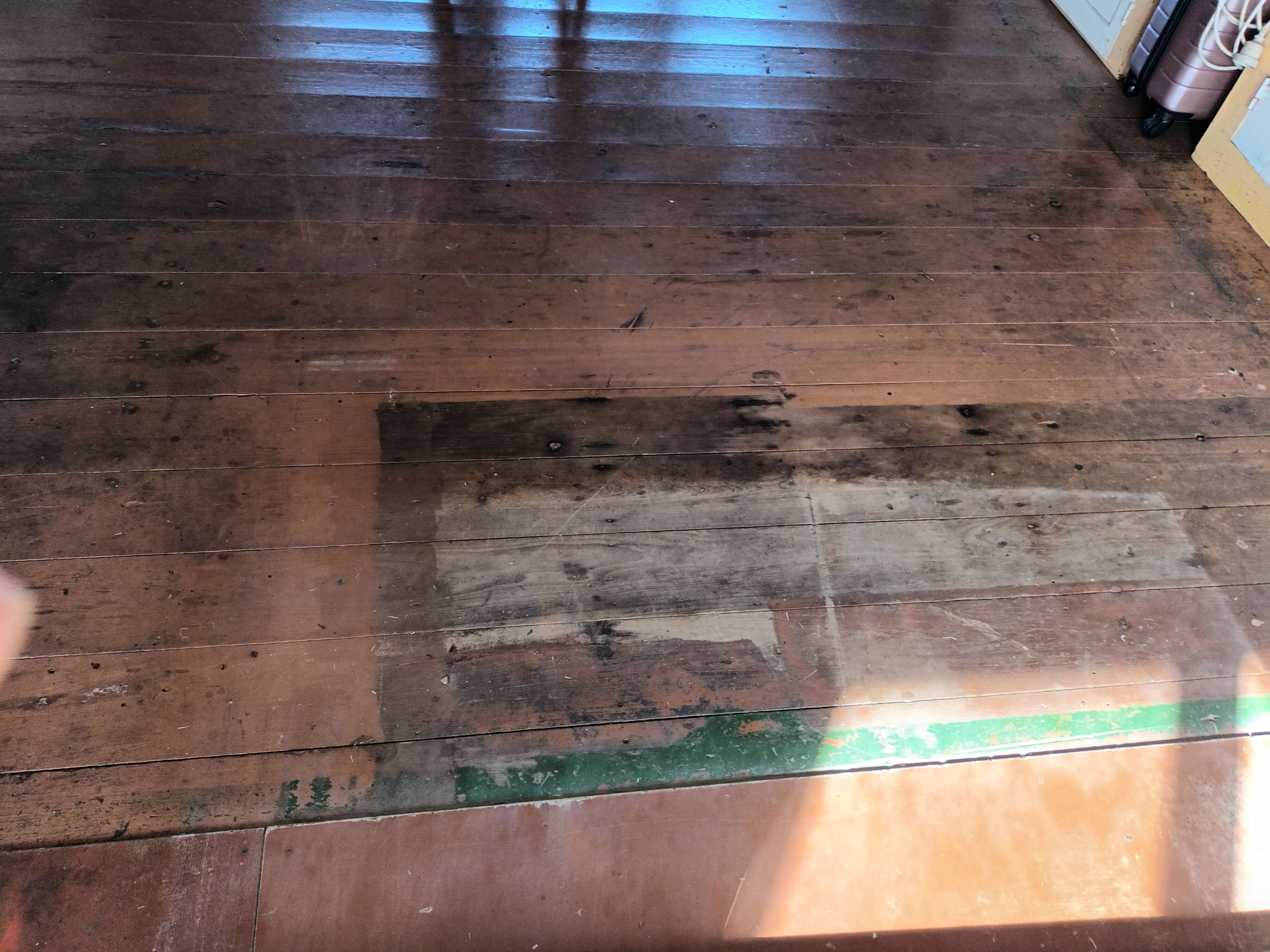 How to remove paint from wooden floors? Bunnings community