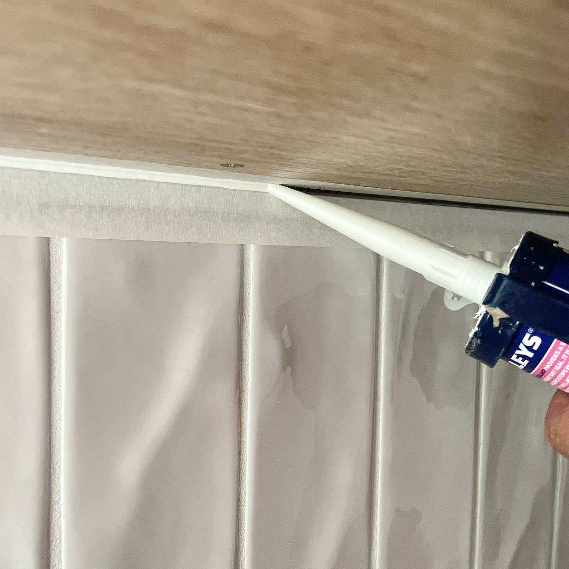 How to apply silicone sealant Bunnings community