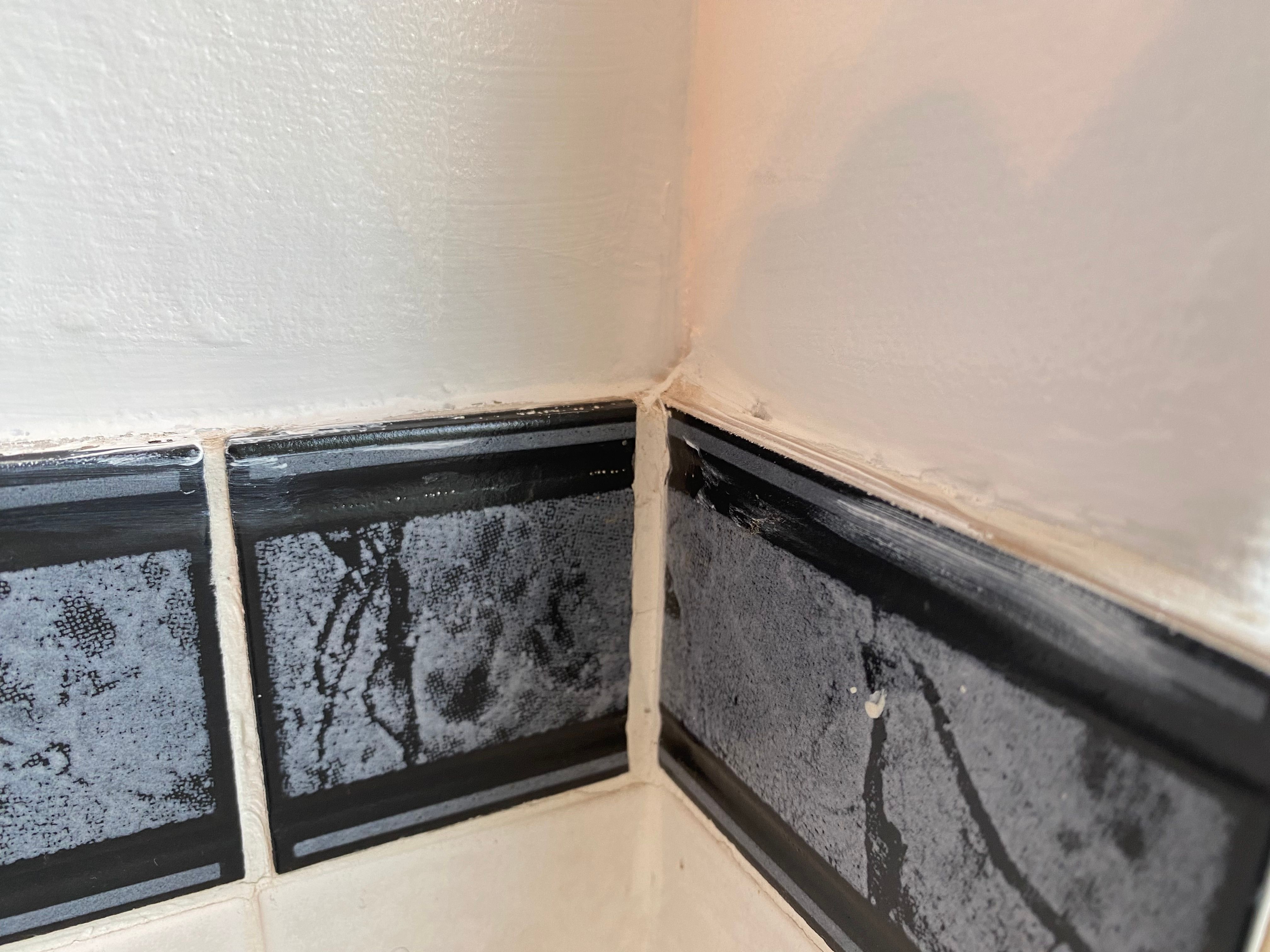 How to make tiles edge look neater? Bunnings community