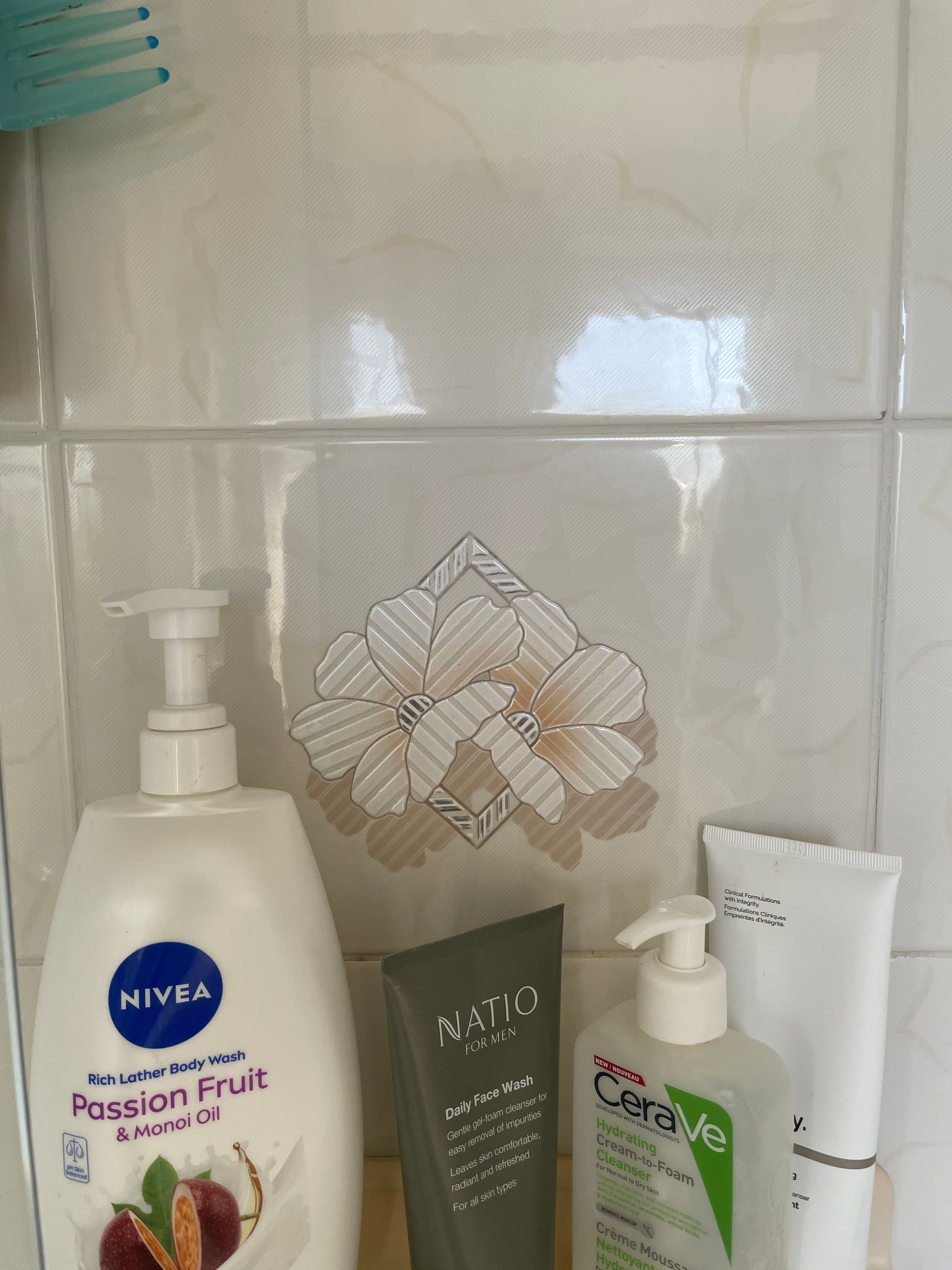 How to cover tiles with raised designs? Bunnings community