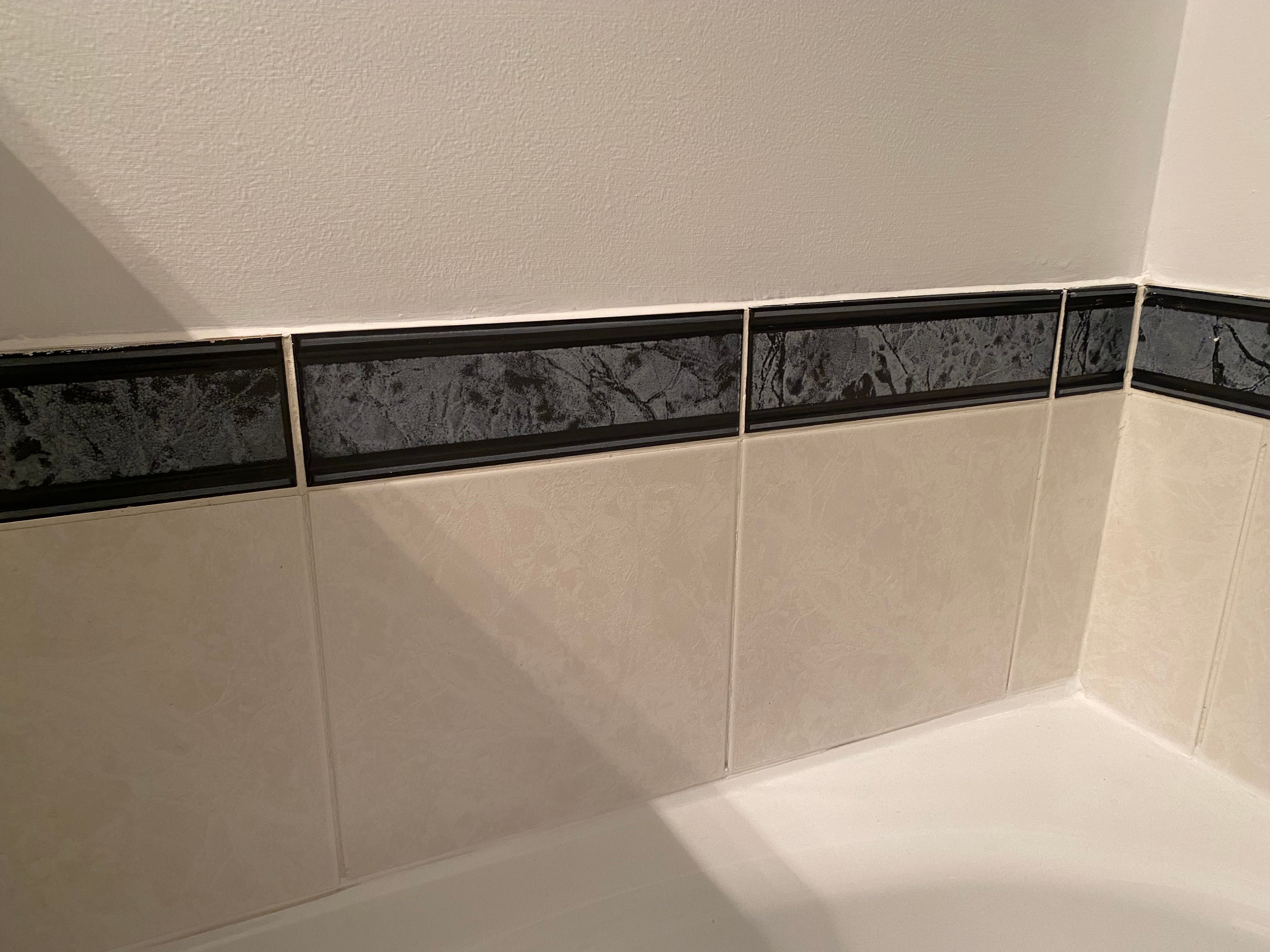 How to make tiles edge look neater? Bunnings community