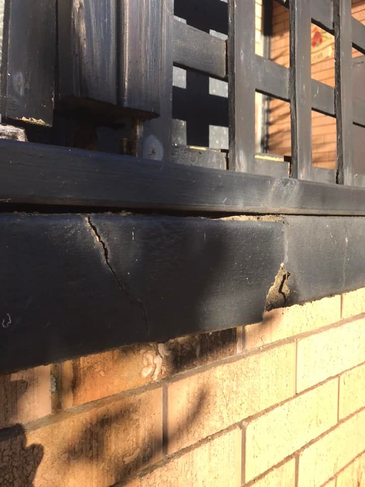 Concrete patio repair Bunnings community