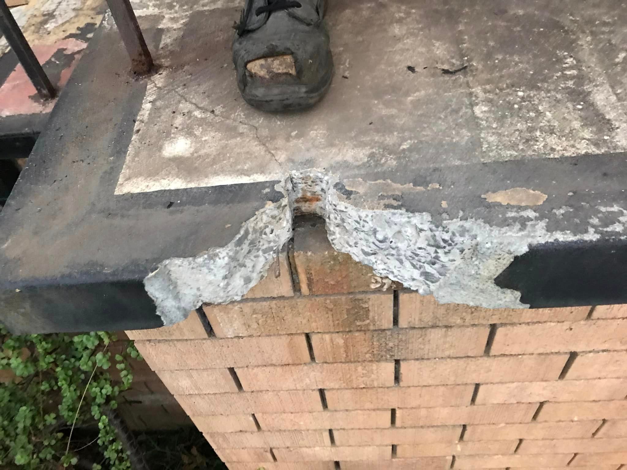Concrete patio repair Bunnings community