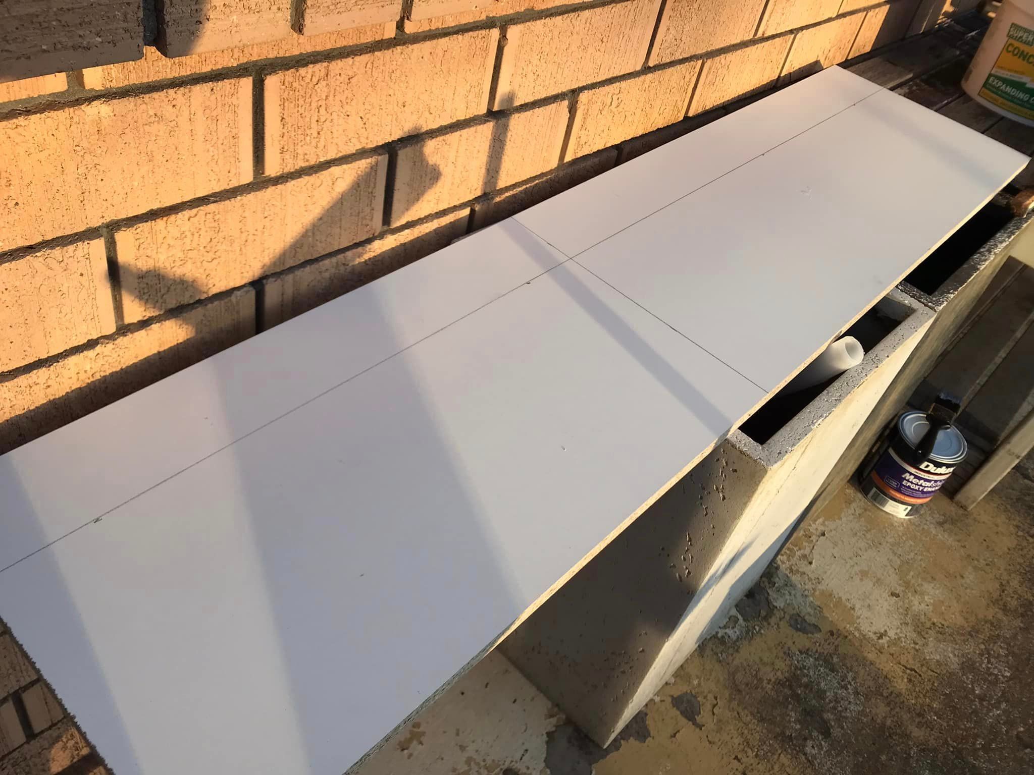 Concrete patio repair Bunnings community