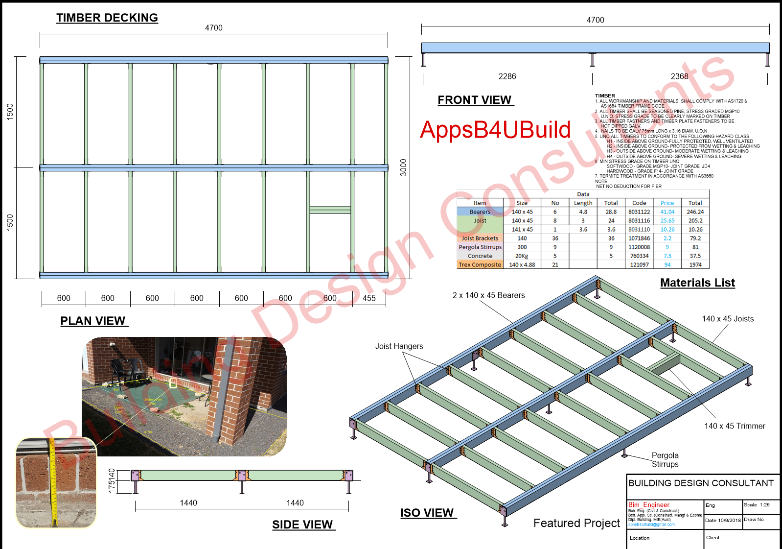 How to build a timber deck Page 2 Bunnings community