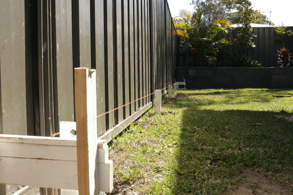 Recycled hardwood and trellis fence with... Bunnings community