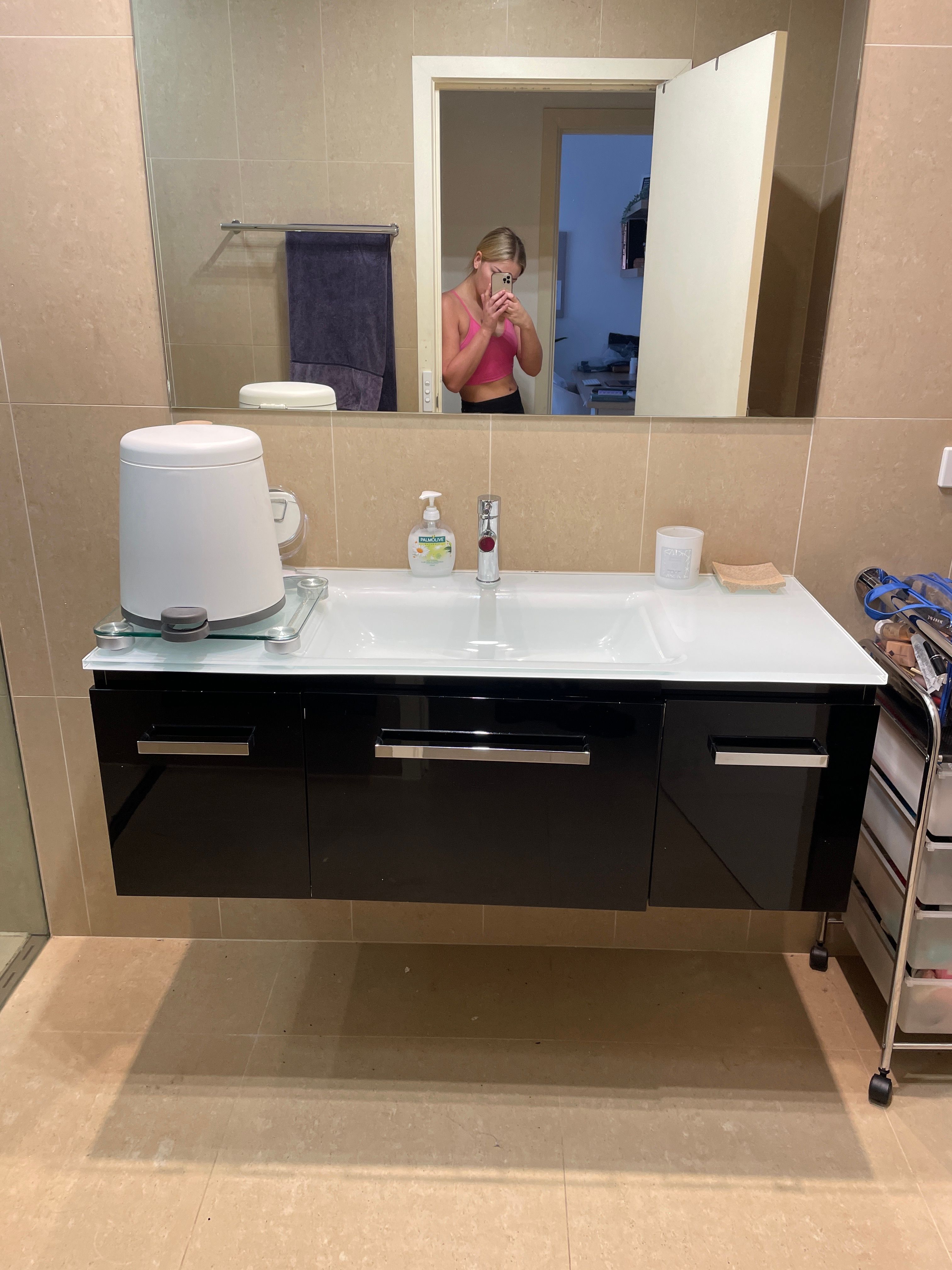 How to paint and transform bathroom vani... | Bunnings Workshop community