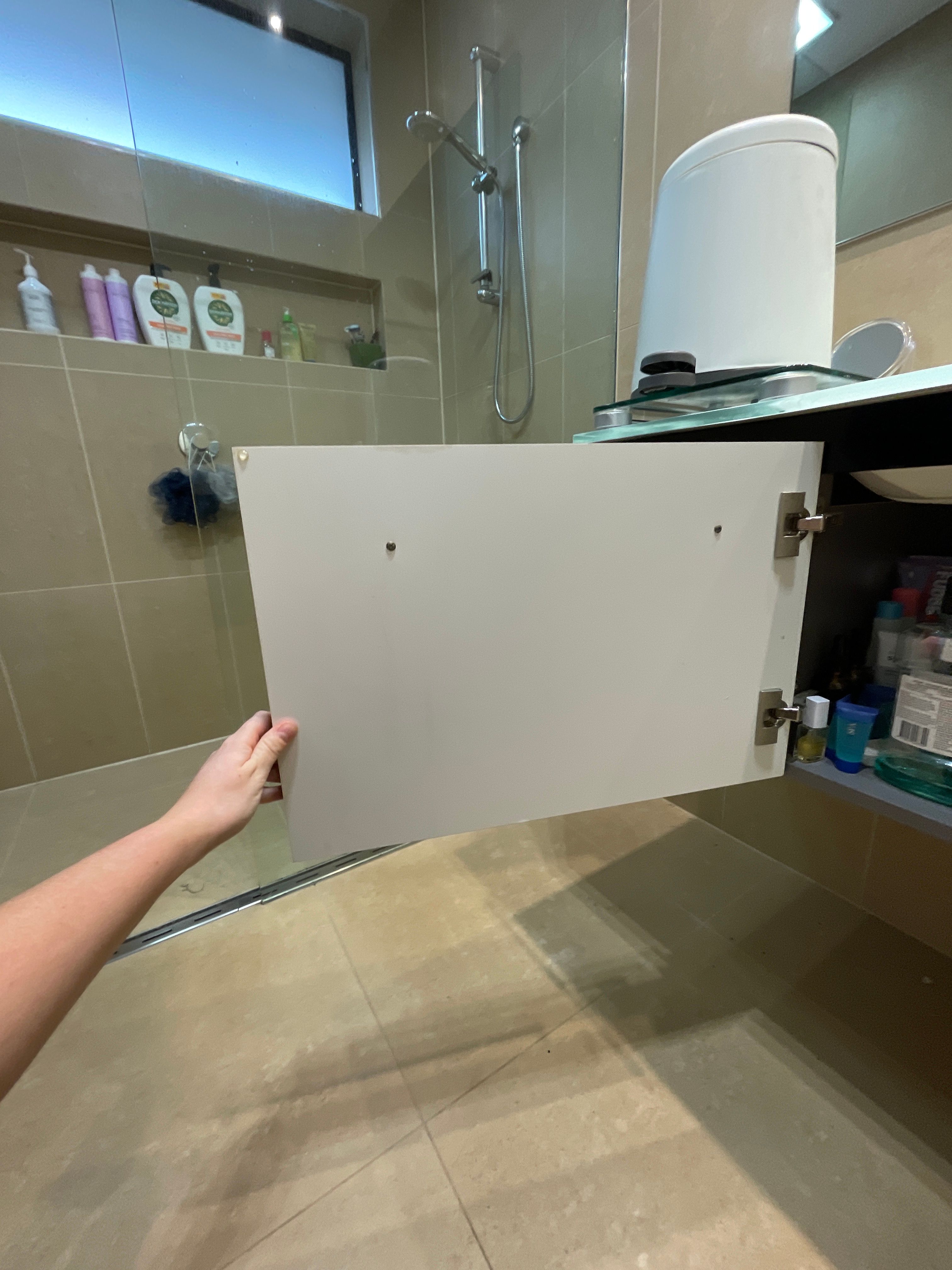 How to paint and transform bathroom vani... | Bunnings Workshop community