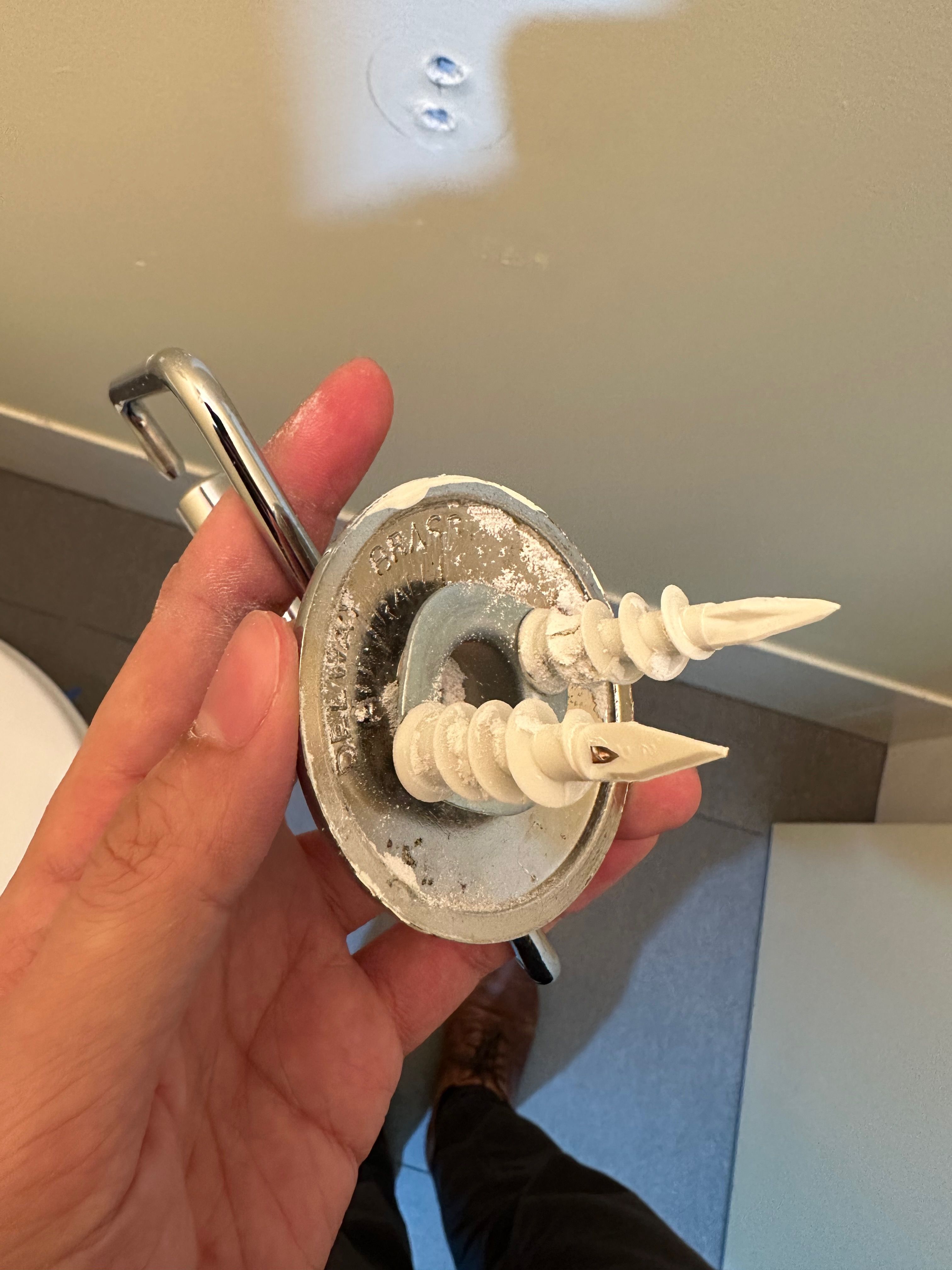 How to remove this toilet paper roll hol... Bunnings community