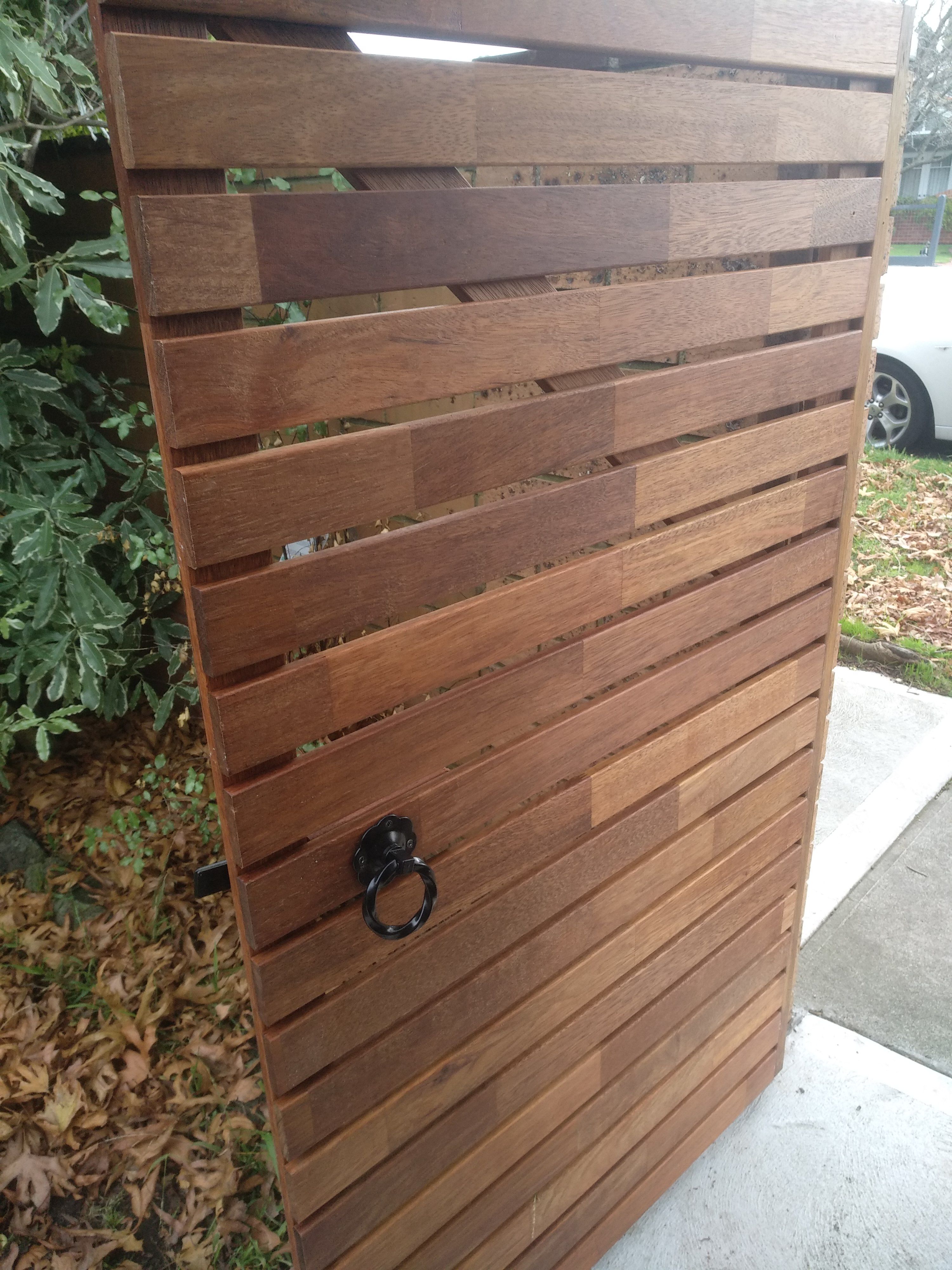 How to install a gate onto brickwork? Bunnings community