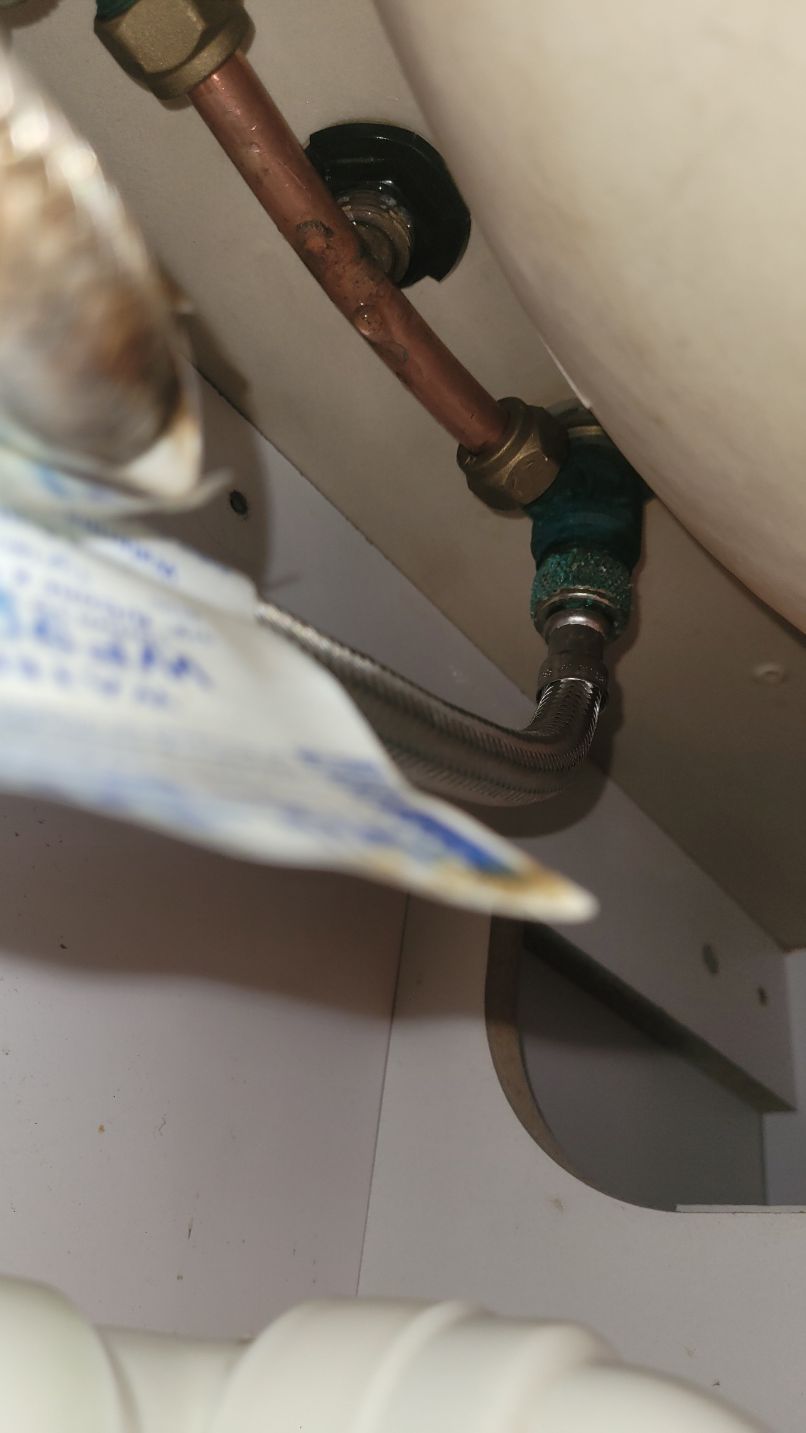 How to add shutting off valve to the sin... Bunnings community