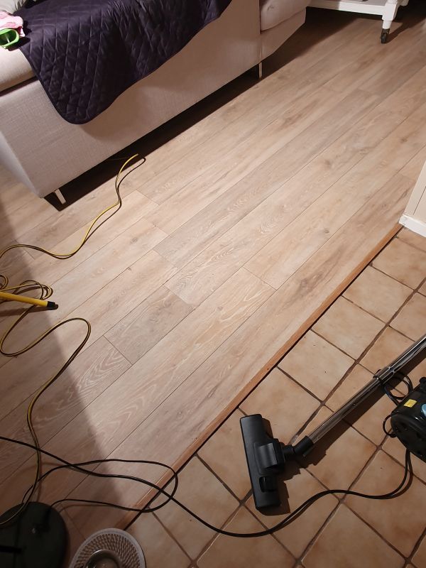 How to replace floating floor boards? Bunnings community