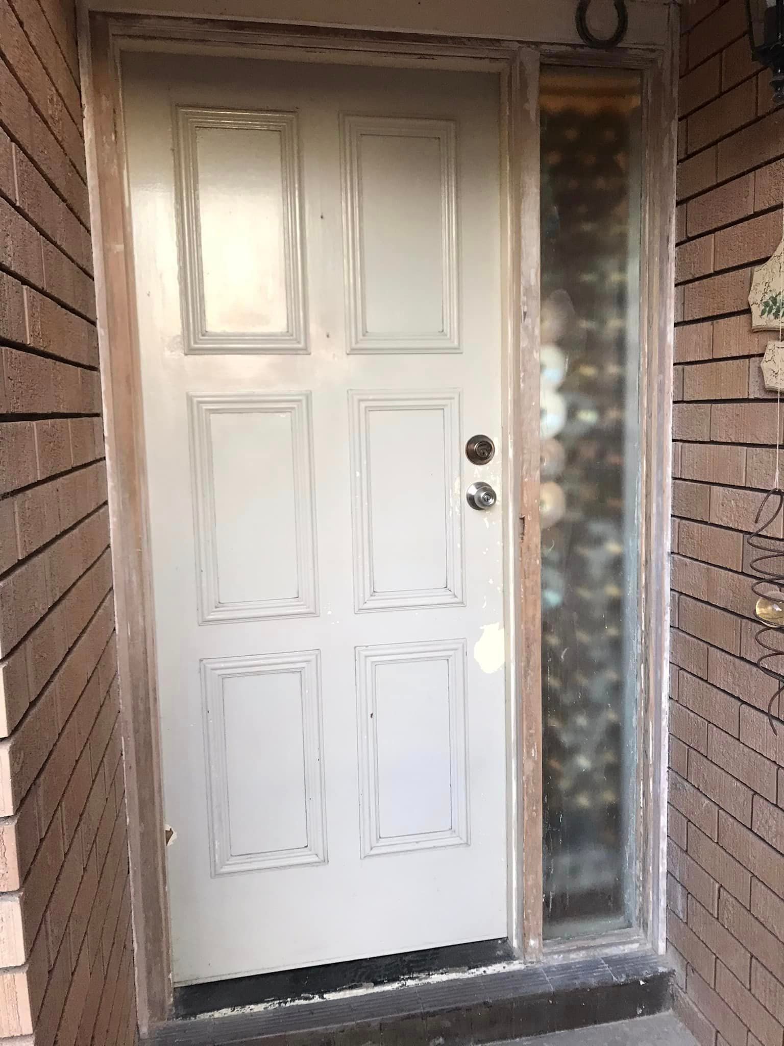 Solved How to fix flaky paint on front door? Bunnings community
